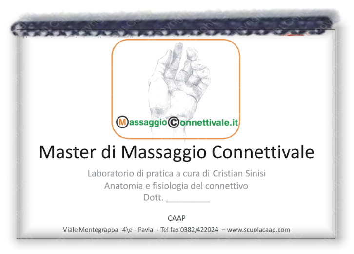 dispensa corso di massaggio connettivale 