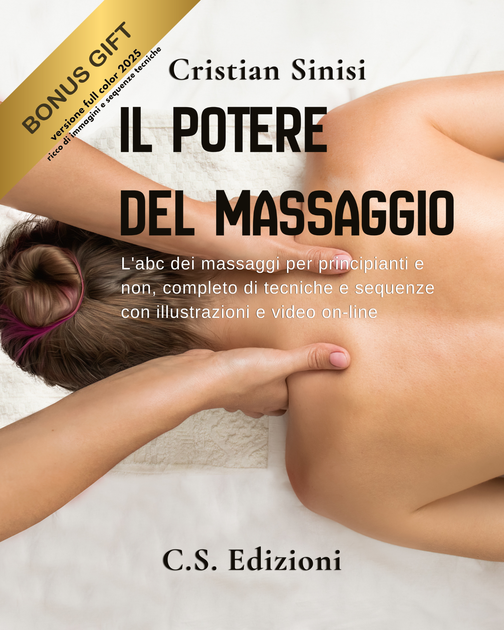 copertina libro: il potere del massaggio  