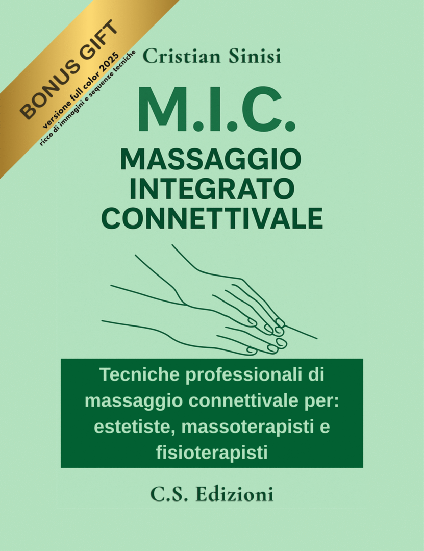 copertina libro: massaggio connettivale initegrato di cristian sinisi